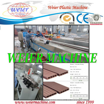 200kg / H Tres Capas Co-Extrusión WPC Maquinaria